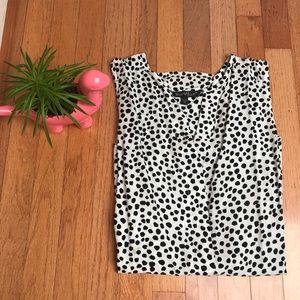 Polka dot tank top